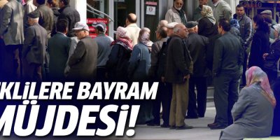 Emeklilere Bayram Müjdesi