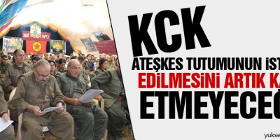 KCK: Ateşkes tutumunun istismar edilmesini artık kabul etmeyeceğiz