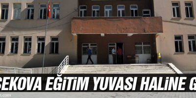 Yüksekova eğitim yuvası haline geliyor