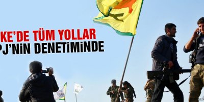 Haseke’de tüm yollar YPG/YPJ’nin denetiminde