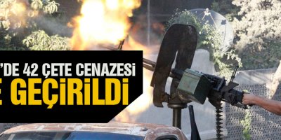 Hesekê ve Kobani’de 42 çete cenazesi ele geçirildi