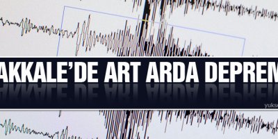 Çanakkale’de art arda depremler