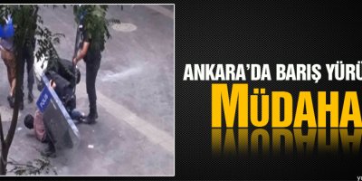 Ankara’da Barış Yürüyüşü’ne polis saldırısı ve gözaltı