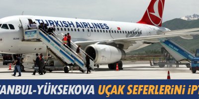 THY, İstanbul-Yüksekova seferlerini iptal etti