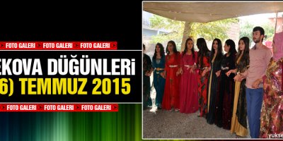 Yüksekova Düğünleri (25-26) Temmuz 2015