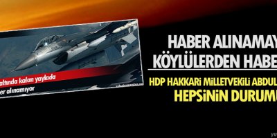 Mahsur kalan köylülere ulaşıldı