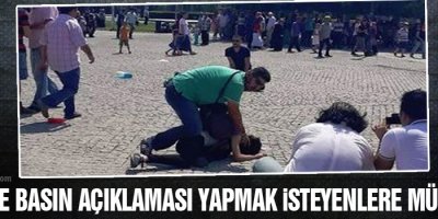 İzmir’de basın açıklaması yapmak isteyenlere müdahale
