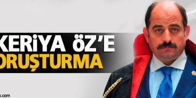 Zekeriya Öz’e soruşturma