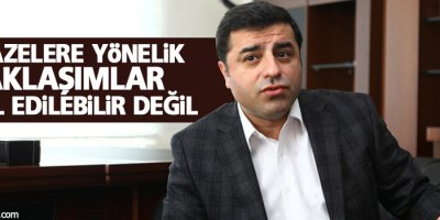 Demirtaş: Cenazelere yönelik yaklaşımlar kabul edilebilir değil