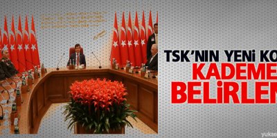 TSK’nın yeni komuta kademesi belirlendi