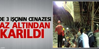 İzmir’de 3 işçinin cenazesi enkaz altından çıkarıldı