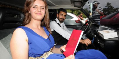 Drift Modifiye Araç Tutkunundan İlginç Evlilik Teklifi