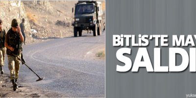 Bitlis'te Mayınlı Saldırı