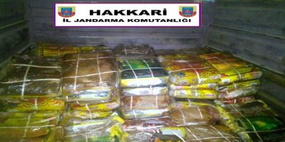 Hakkari'de 4 ton kaçak et ele geçirildi