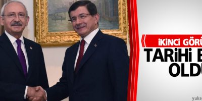 İkinci görüşmenin tarihi belli oldu