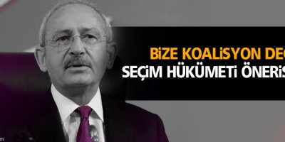 Kılıçdaroğlu, Koalisyon görüşmesi olmadı