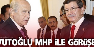 Davutoğlu Bahçeli’den randevu talep etti