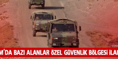 Erzurum’da özel güvenlik bölgeleri