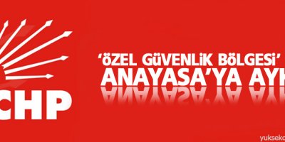'Özel Güvenlik Bölgesi' ilanı Anayasa'ya aykırı