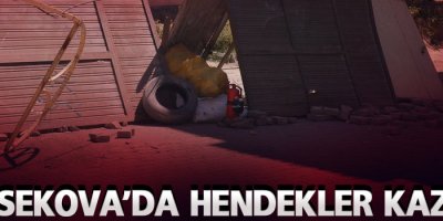 Yüksekova'da barikat kuruldu, hendekler kazıldı