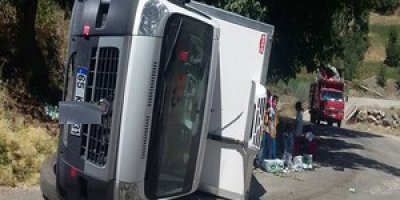 Durankaya yolunda kaza 1 yaralı