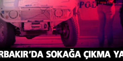 Diyarbakır’da sokağa çıkma yasağı