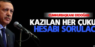 Cumhurbaşkanı Erdoğan'dan Hendek Açıklaması