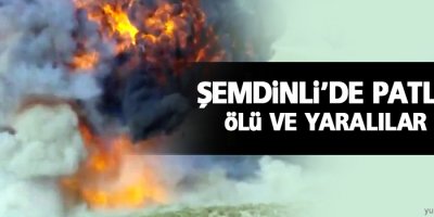 Şemdinli'de patlama