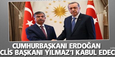 Cumhurbaşkanı Erdoğan Meclis Başkanı Yılmaz’ı kabul edecek