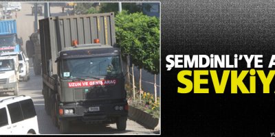 Şemdinli'ye Asker ve Mühimmat Sevkiyatı