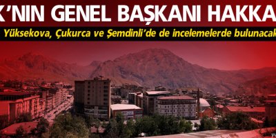 STK genel başkanları Hakkari'de