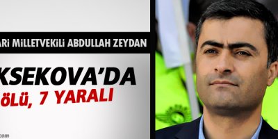 Yüksekova'da 3 ölü, 7 yaralı