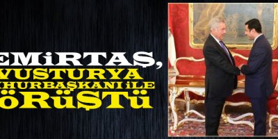 Demirtaş, Avusturya Cumhurbaşkanı ile görüştü