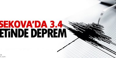 Yüksekova'da Deprem