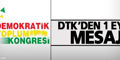 DTK'den 1 Eylül mesajı