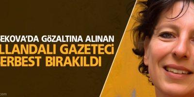 Yüksekova'da gözaltına alınan gazeteci serbest bırakıldı