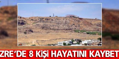 Cizre'de 8 kişi hayatını kaybetti