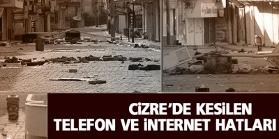 Kesilen telefon ve internet hatları açıldı