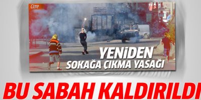 Cizre’de sokağa çıkma yasağı kaldırıldı