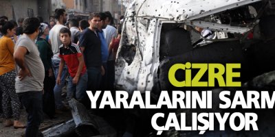Cizre yaralarını sarmaya çalışıyor