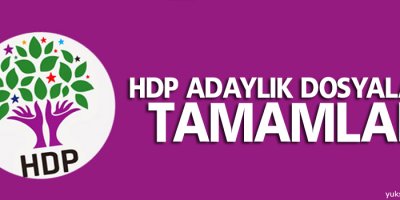HDP adaylık dosyalarını tamamladı