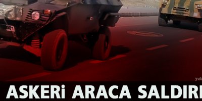 Muş'ta askeri araca saldırı