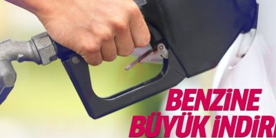 Benzine büyük indirim