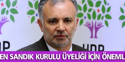 HDP'den sandık kurulu üyeliği için önemli çağrı