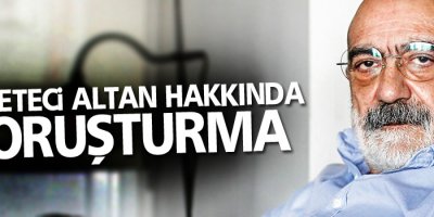 Gazeteci Altan hakkında soruşturma