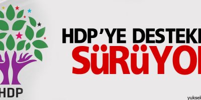 HDP’ye destek açıklaması