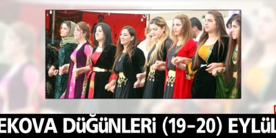Yüksekova Düğünleri (19-20) Eylül 2015