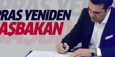 Çipras yeniden Yunanistan Başbakanı oldu