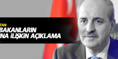 Kurtulmuş’tan HDP’li Bakanların istifasına ilişkin açıklama