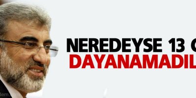 Yıldız: Neredeyse 13 gün dayanamadılar
